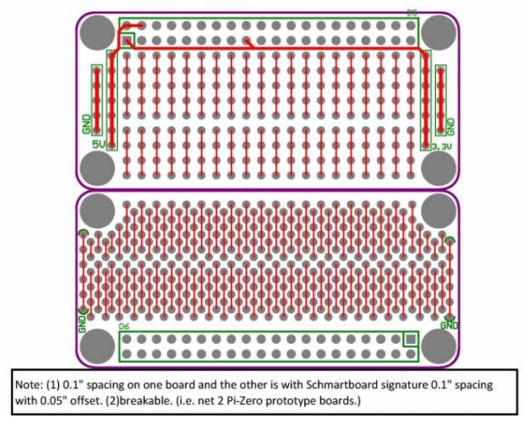 Schematic - SchmartBoard 710-0016-03 Pi Zero Prototype HAT